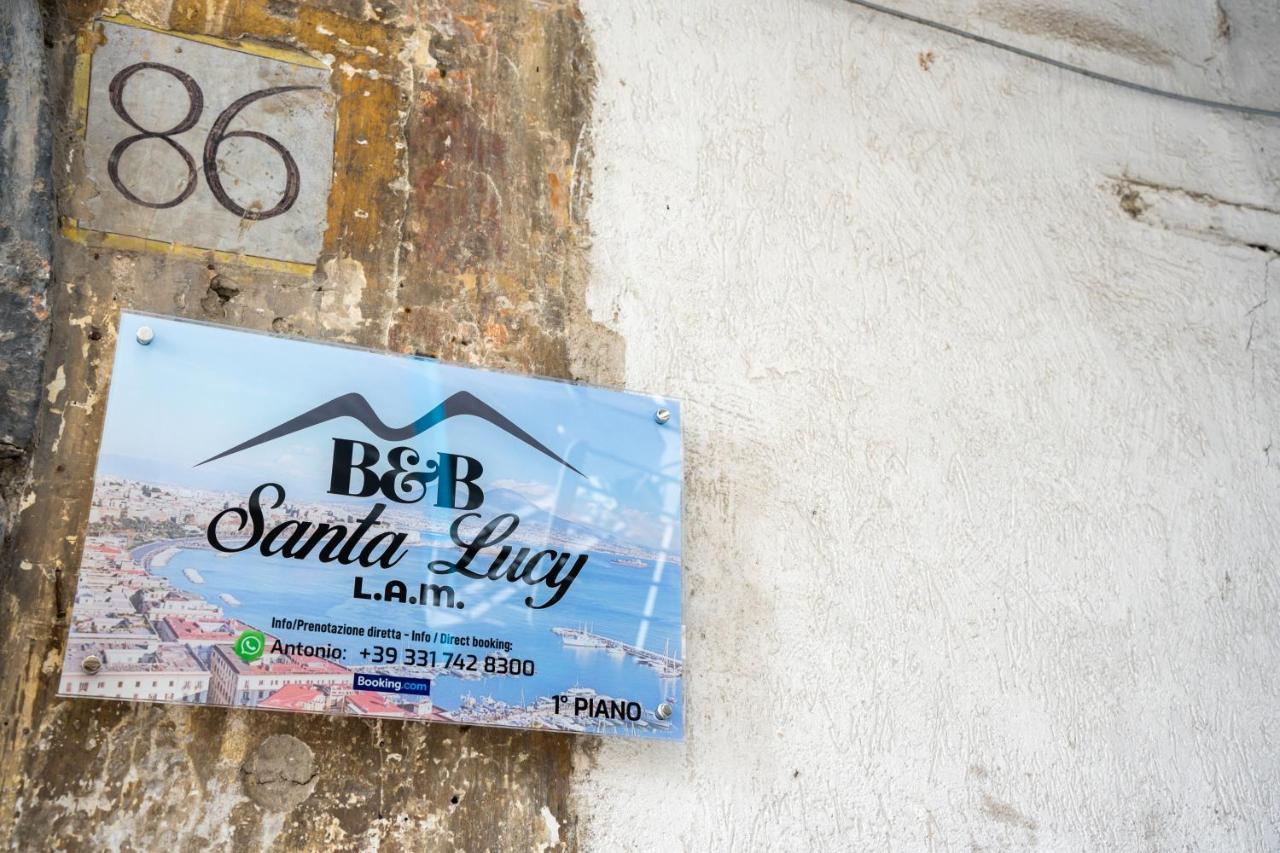 נאפולי B&B Santa Lucy L.A.M. מראה חיצוני תמונה